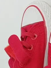 Vorschaubild 3 von Kinder Sneaker low Gr. 25 Rot Freizeitschuh Klettverschluss