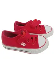 Vorschaubild 1 von Kinder Sneaker low Gr. 25 Rot Freizeitschuh Klettverschluss