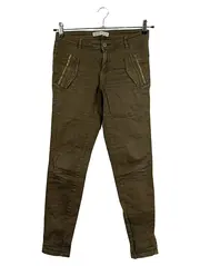 Vorschaubild 1 von Damen Jeans Regular Fit W28/36/S Grün Casual Reißverschluss-Details