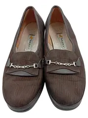 Vorschaubild 2 von Ballerinas Damen Gr. 37 Braun Leder Klassisch Komfortabel