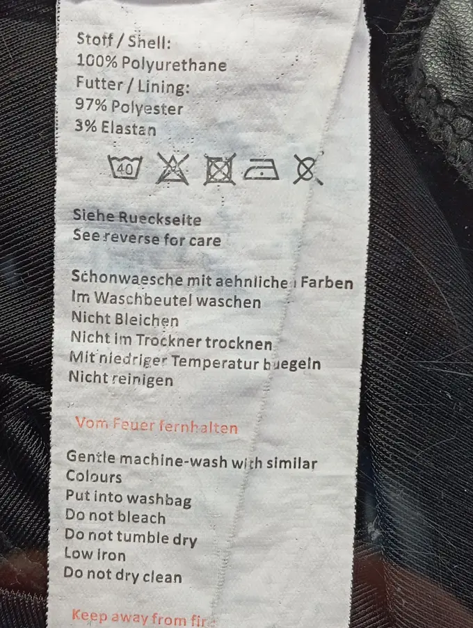 SASSY CLASSY Lederhose Bild 4
