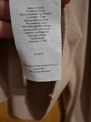 Vorschaubild 2 von Damen Pullover Beige Gr. 38/M Casual Rippstrick