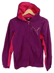 Vorschaubild 1 von Kapuzenjacke Mädchen Gr. 176 Lila Pink Trainingsjacke Hoodie