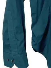 Vorschaubild 4 von Business Hemd Herren Langarm Petrol Uni Baumwolle Gr. 42 XL