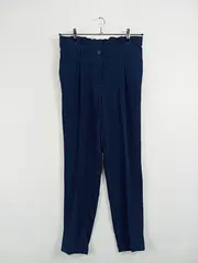 Vorschaubild 2 von Damen Stoffhose Gr. 38 Blau Casual Business Hose