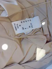 Vorschaubild 4 von Damen Steppjacke Gr. 38/M Beige Klassisch Elegant Blumenmuster