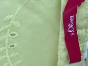 Vorschaubild 6 von Damen Sommerkleid Gr. 42 Gelb Feminin mit Lochmuster