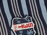 Vorschaubild 4 von Poloshirt Langarm Jungen Gr. 86 Blau Gestreift Patches Shirt