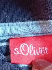 Vorschaubild 7 von Poloshirt Langarm Jungen Gr. 86 Blau Gestreift Patches Shirt