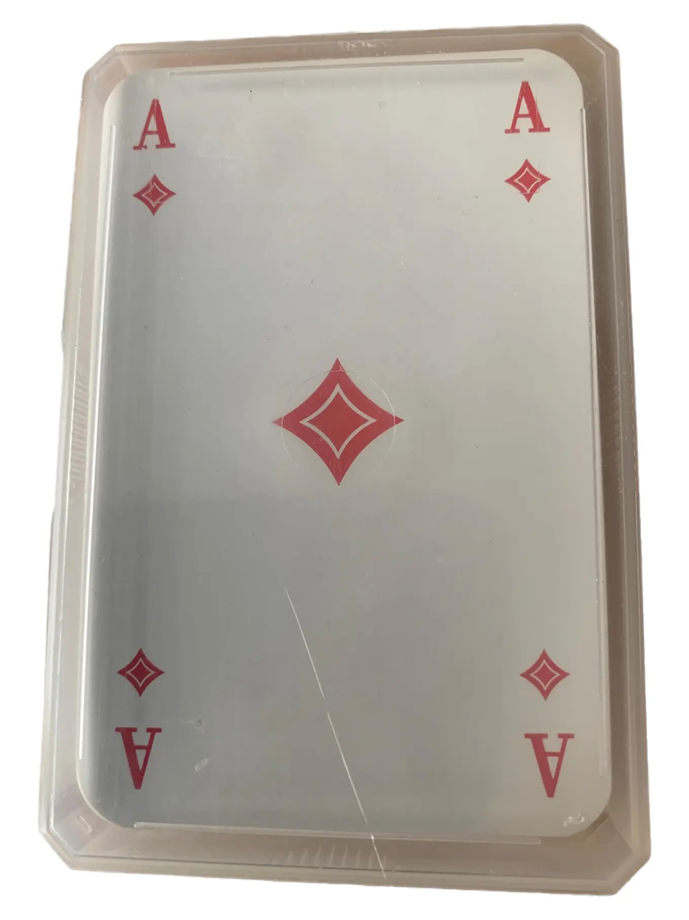 Spielkarten Kartenspiel Standard Deck Ass Karo Grün Rückseite