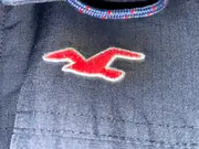 Vorschaubild 3 von Herren Übergangsjacke Kapuze Navy Blau Gr. M Leichte Jacke