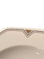 Vorschaubild 2 von Valentino Suppenteller Porzellan Weiß 22cm Elegant Festlich