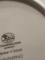 Vorschaubild 3 von Valentino Suppenteller Porzellan Weiß 22cm Elegant Festlich