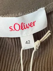 Vorschaubild 5 von Damen Trägertop Gr. 42 Grün Casual Falten Top