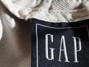 Vorschaubild 5 von Stoffhose Damen Gr. 40 Beige Baumwolle Casual Elastikbund