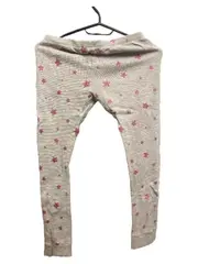 Vorschaubild 3 von Kids Mädchen Leggings Gr. 152 Grau Pink Sterne Glitzer