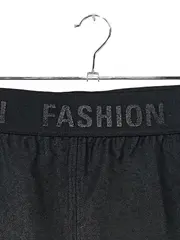 Vorschaubild 2 von Bleistiftrock Damen Gr. 34/XS Schwarz Sportlich mit Streifen