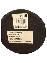 Vorschaubild 2 von Kerzenhalter Ring Design Modern Metall Schwarz 17cm