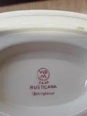 Vorschaubild 3 von Rusticana Sauciere Rot Porzellan mit Unterteller 14cm