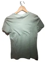 Vorschaubild 2 von Kinder Sport T-Shirt Gr. 164 Grün Logo-Print Baumwolle