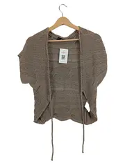 Vorschaubild 1 von Damen Strickjacke Beige Gr. N Casual