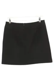 Vorschaubild 2 von Minirock Damen Gr. 38/M Schwarz Elegant Business Rock