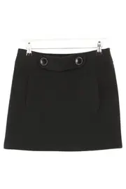 Vorschaubild 1 von Minirock Damen Gr. 38/M Schwarz Elegant Business Rock