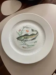 Vorschaubild 5 von KAISER Essteller 25cm Fisch Motiv Porzellan Mehrfarbig Naturbezogen Casual