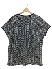 Vorschaubild 2 von Bluse Damen UNI Casual Mehrfarbig Grafisch Kurzarm