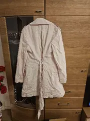 Vorschaubild 4 von Damen Trenchcoat Rosa Gr. 38 Baumwolle Klassisch