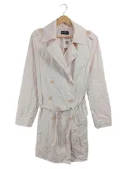 Vorschaubild 1 von Damen Trenchcoat Rosa Gr. 38 Baumwolle Klassisch