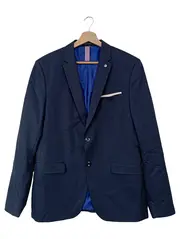 Vorschaubild 1 von Herren Sakko Gr. 50/L Blau Elegant Business
