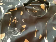 Vorschaubild 2 von Damen Freizeitkleid Katzenprint Gr. 38 Mehrfarbig