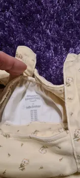 Vorschaubild 2 von Baby Body Strampler Rüschen Blumen Gr. 86 Gelb