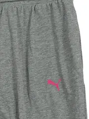 Vorschaubild 2 von Kinder Jogginghose 3/4 Sporthose Gr. 152 Grau Pink Logo