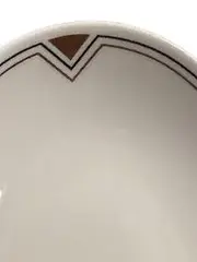 Vorschaubild 2 von Valentino Servierplatte Porzellan Geometrisch Weiß 25cm