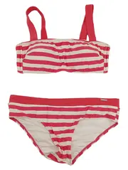 Vorschaubild 1 von Damen Bikini Gr. 42 Rot Gestreift Maritim Freizeit