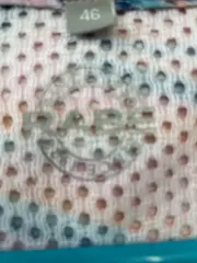 Vorschaubild 3 von Damen Shirt Kurzarm Reißverschluss Muster Mehrfarbig Gr. 46