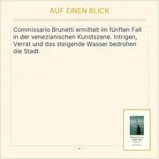 Vorschaubild 2 von Donna Leon Acqua alta Commissario Brunettis fünfter Fall Krimi