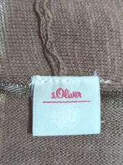 Vorschaubild 5 von Damen Strickjacke Gr. 40/L Braun Casual Baumwolle Cardigan