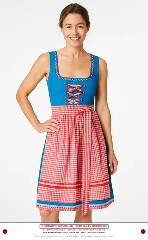 EDEL HERZ Dirndl Trachtenkleid