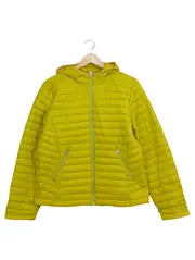 Vorschaubild 1 von Steppjacke Damen 42/XL Gelb Gesteppt mit Kapuze Reißverschluss