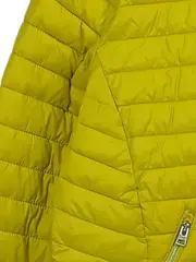 Vorschaubild 3 von Steppjacke Damen 42/XL Gelb Gesteppt mit Kapuze Reißverschluss