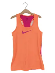 Vorschaubild 1 von Damen Sportshirt Dri-Fit Tanktop Ärmellos Gr. S Orange Polyester