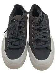 Vorschaubild 2 von Sneaker Low Herren Gr. 42/3 Schwarz Canvas Sportschuhe