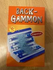Vorschaubild 1 von Backgammon Magnetisch Reisespiel Klappbar Würfelspiel