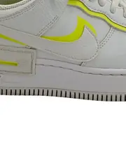 Vorschaubild 6 von Air Force 1 Shadow Damen Sneaker Gr. 38 Weiß Neon Gelb Sportlich