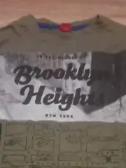 Vorschaubild 4 von Kinder Jungen Langarmshirt Gr. 164 Oliv Brooklyn Heights Baumwolle