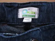Vorschaubild 7 von Mädchen Jeans Regular Fit Blau Gr. 152 Baumwolle Casual