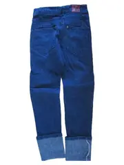 Vorschaubild 2 von Mädchen Jeans Regular Fit Blau Gr. 152 Baumwolle Casual